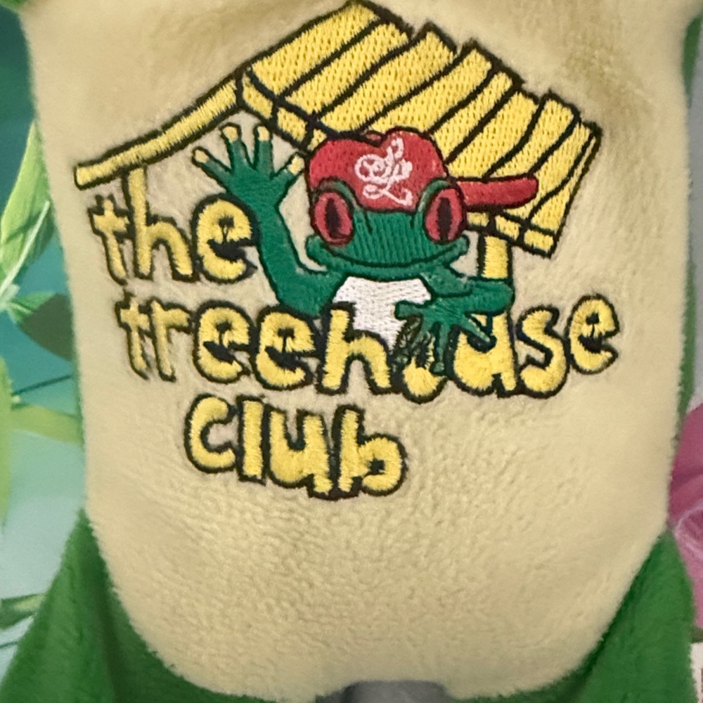 The Treehouse Club > Orange and Green Big Boy Frog.